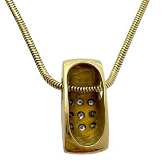 Collier & Pendentif Or 14CT et Diamants