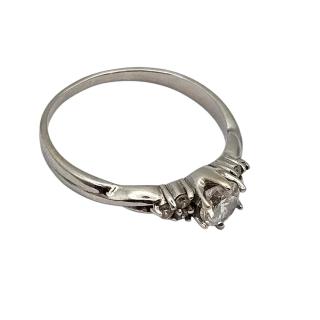 Bague Or Blanc 18 Ct