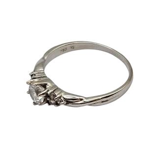 Bague Or Blanc 18 Ct