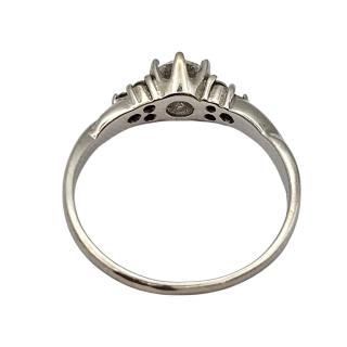 Bague Or Blanc 18 Ct