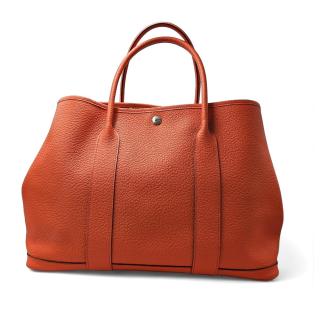 Sac à main Hermès Garden Party 36 Orange