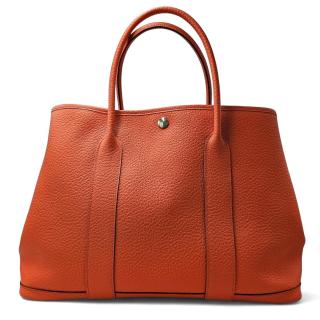 Sac à main Hermès Garden Party 36 Orange