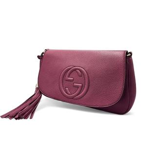 Sac à main Gucci Soho Long Flap Violet