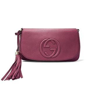 Sac à main Gucci Soho Long Flap Violet