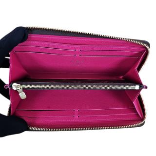 Louis Vuitton Portefeuilles Clémence Monogram Fuschia