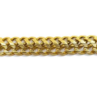 Bracelet Or Jaune 18k Maille Américaine 46.38 g