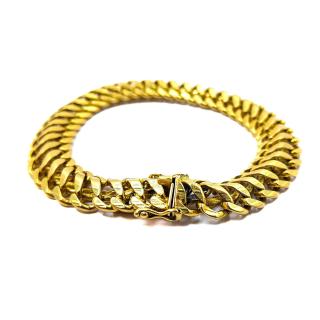 Bracelet Or Jaune 18k Maille Américaine 46.38 g