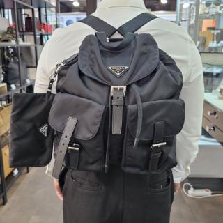 Sac à dos en Re-Nylon Prada de taille moyenne