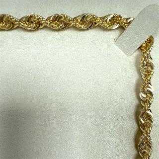 Collier Corde Or jaune 18ct