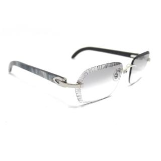 Lunettes Cartier Decor C en Cornes de Buffles