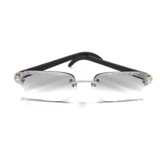Lunettes Cartier Decor C en Cornes de Buffles