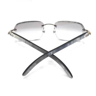 Lunettes Cartier Decor C en Cornes de Buffles