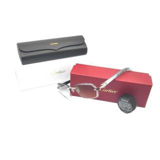Lunettes Cartier Decor C en Cornes de Buffles
