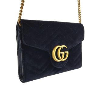 Sac Gucci GG Marmont PM Velours