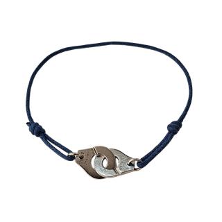 Bracelet sur Cordon Dinh Van Menottes Argent