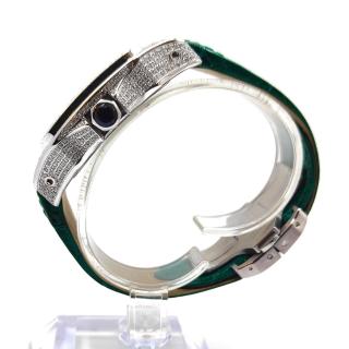 Cartier Santos 100 Custom Diamonds