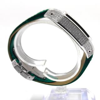 Cartier Santos 100 Custom Diamonds
