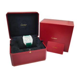 Cartier Santos 100 Custom Diamonds