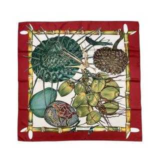 Foulard Hermès Jardin Créole