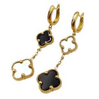 Boucles d'Oreilles Or Jaune 18 Ct