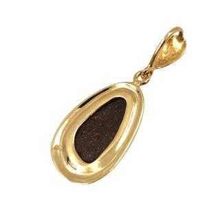 Pendentif Or 14 Ct & Opale