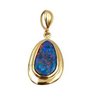 Pendentif Or 14 Ct & Opale