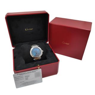 Cartier Pasha Automatic 41 Blue Dial