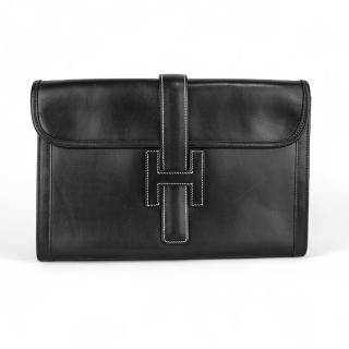 Pochette Hermes Jige 29 Noir