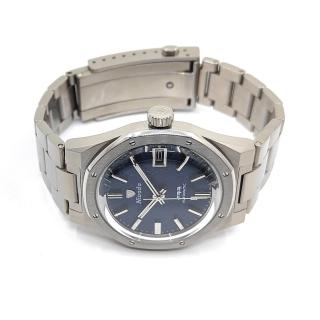 Nivada Grenchen F77 Blue Date