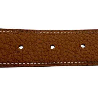 Cuir de Ceinture Réversible Hermes
