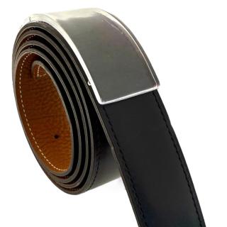 Cuir de Ceinture Réversible Hermes