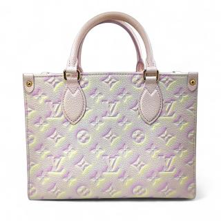 Sac à main Louis Vuitton OnTheGo Pm Pink Monogram