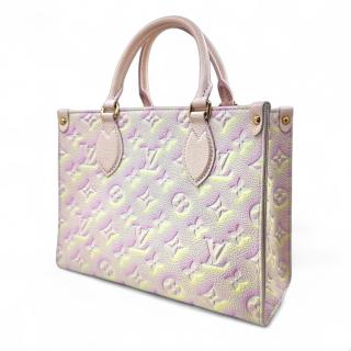Sac à main Louis Vuitton OnTheGo Pm Pink Monogram