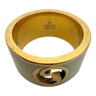 Bague Gucci Metal Interlocking