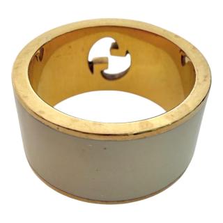 Bague Gucci Metal Interlocking