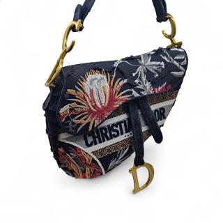 Sac à main Dior Saddle Flowers Edition