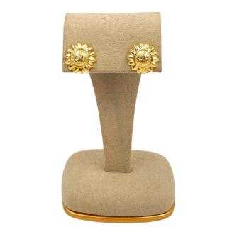 Boucles d'Oreilles Or Jaune 18 Ct