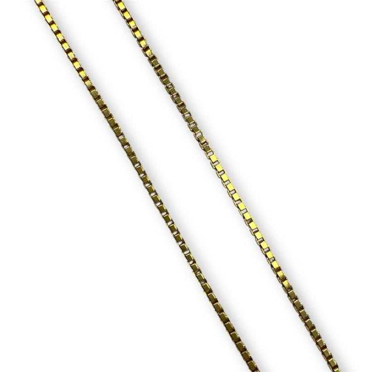 Collier or jaune 18ct