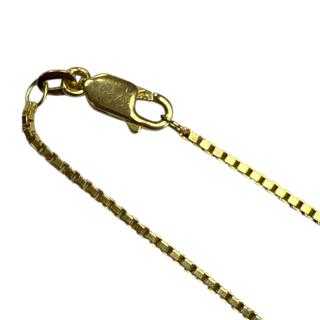 Collier or jaune 18ct
