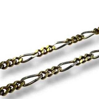 Collier Or Jaune & Blanc 18ct