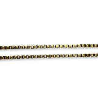 Collier or jaune 18ct