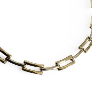 Collier Or jaune et blanc 18ct