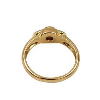 Bague Or Jaune 18 Ct & Diamant