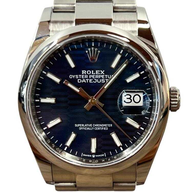 Rolex Datejust 36 Fluted Dial