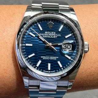 Rolex Datejust 36 Fluted Dial
