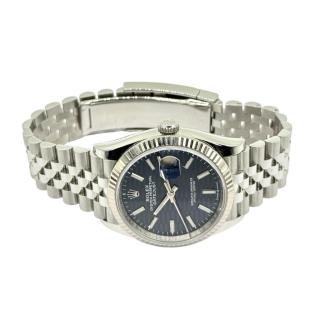 Rolex Datejust Blue Dial Fluted