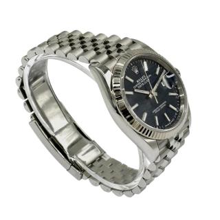 Rolex Datejust Blue Dial Fluted