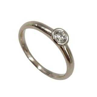 Bague Or Blanc 18 Ct & Diamant