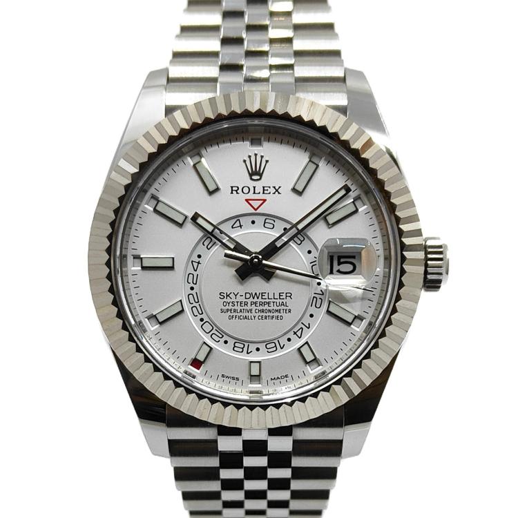 Rolex Sky-Dweller 42 Jubile White Dial