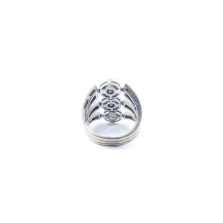 Bague Bulgari Astrale Or Blanc 18Ct & Diamants